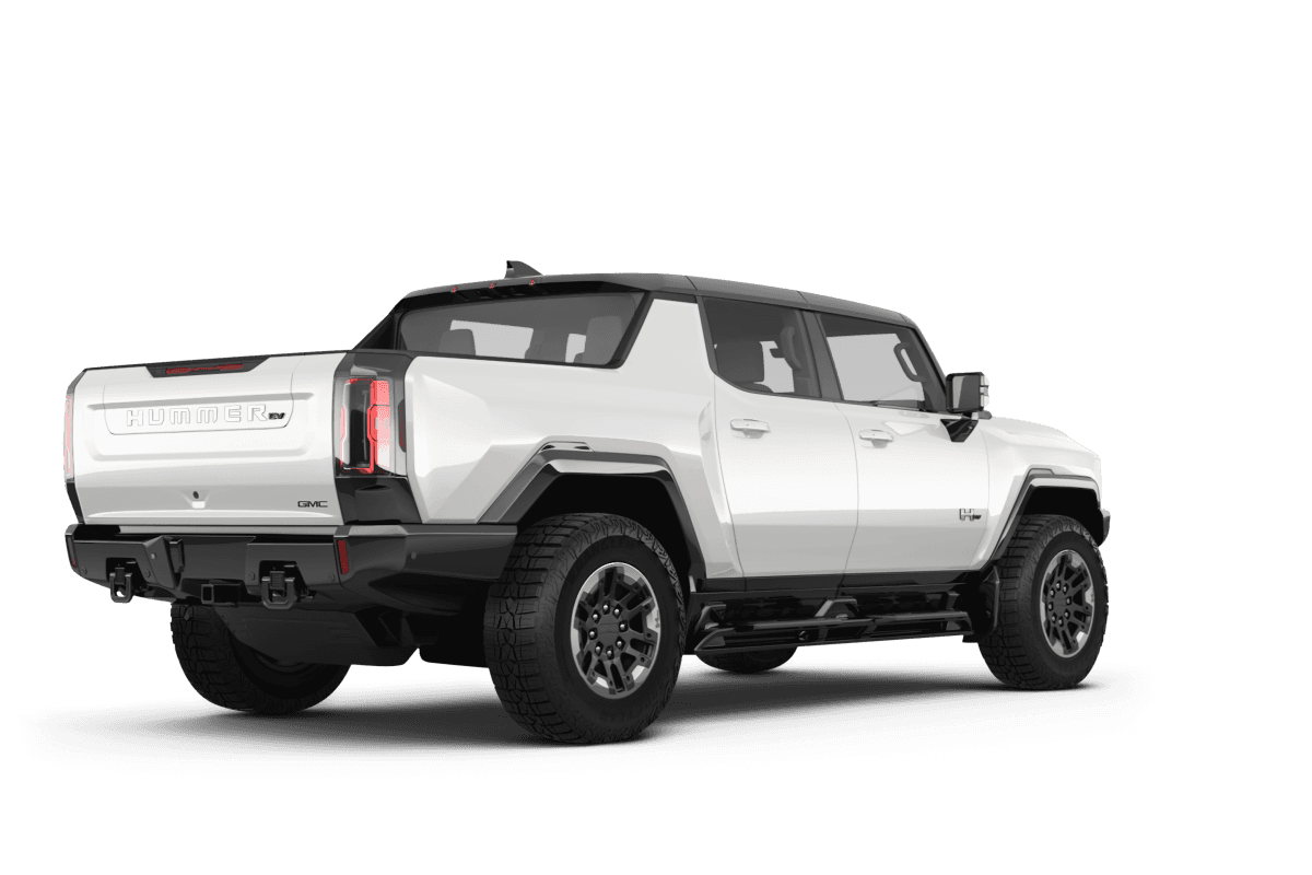 GMC HUMMER EV  - Back view GMC HUMMER EV  - Back view