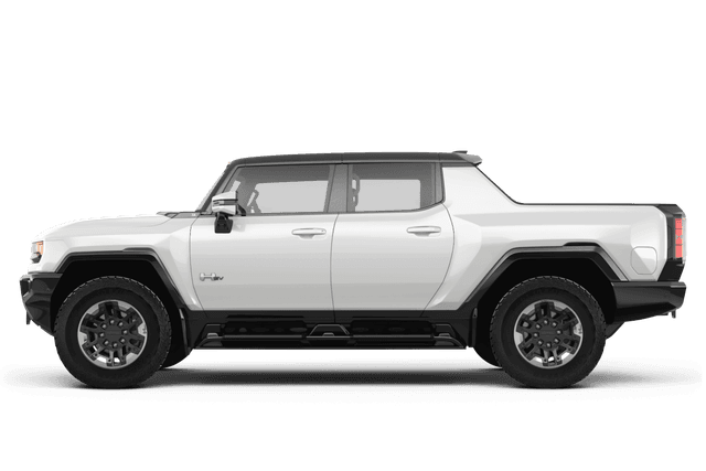 GMC HUMMER EV  - Side view GMC HUMMER EV  - Side view