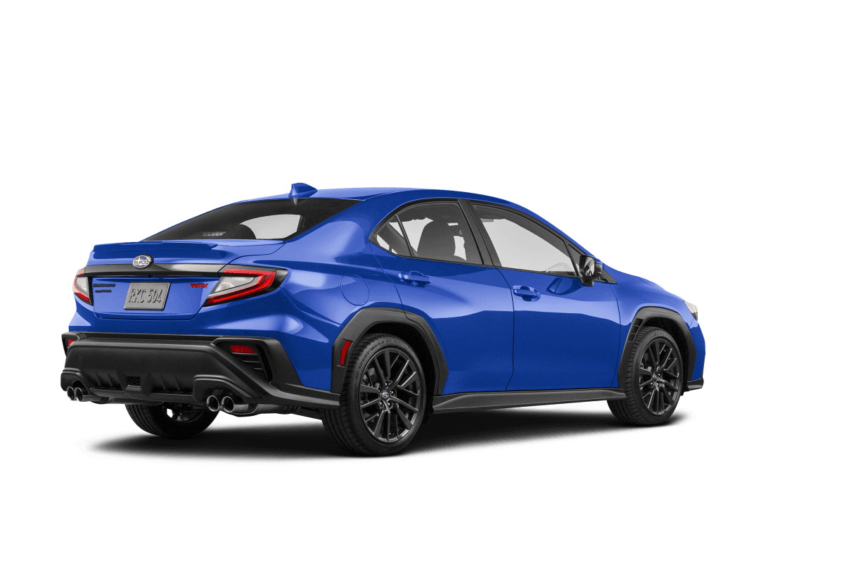 Subaru WRX - Back view Subaru WRX - Back view